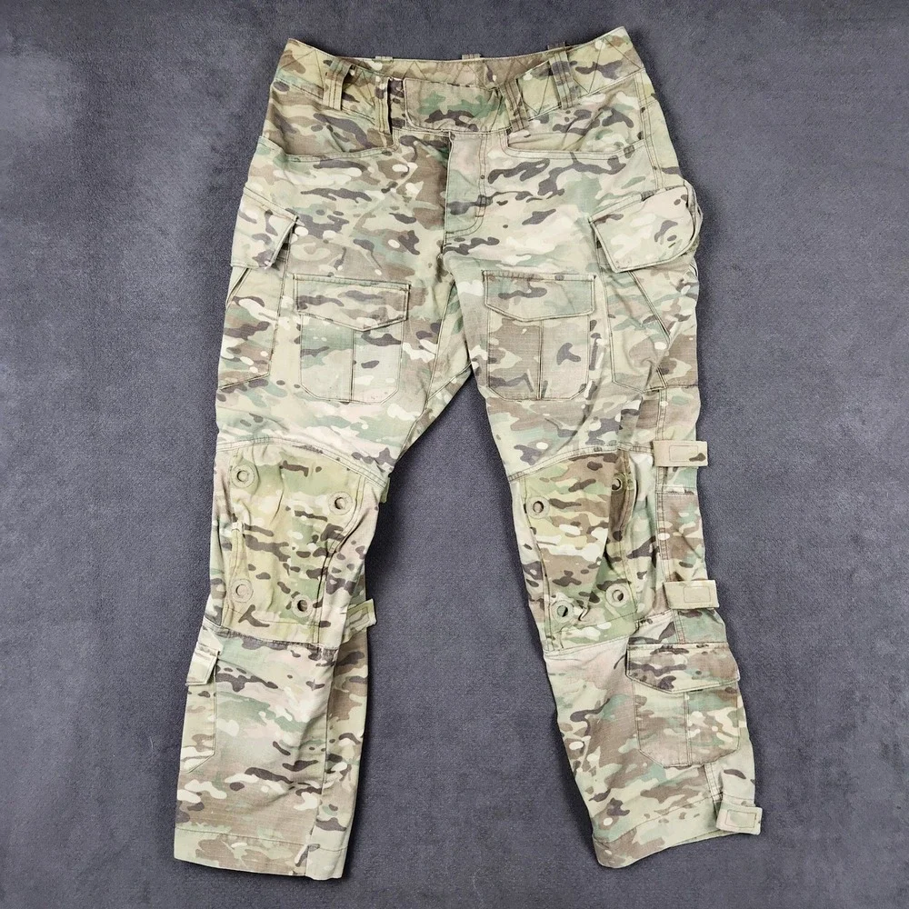 Patagonia Level 9 Combat Pants Mens 34 Multicam Camo Ripstop Cargo USA Army